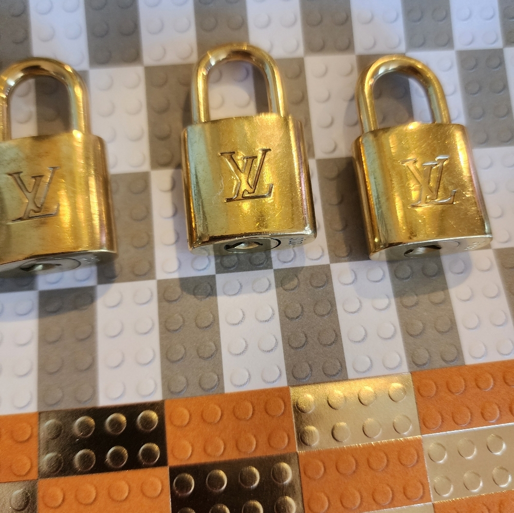 Louis Vuitton Brass Locks~ Set of 3